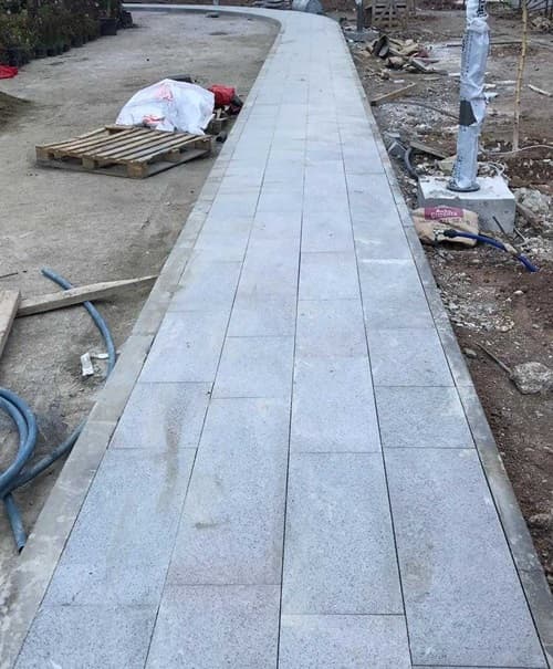 fırçalı bazalt döşeme