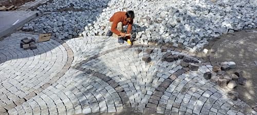 Doğal Taş Yer Döşeme