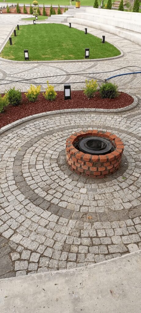 granit küptaşı döşeme